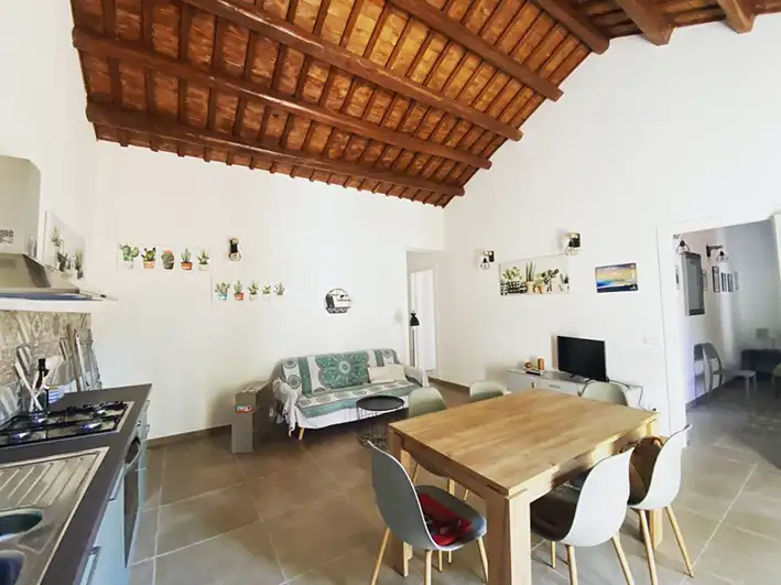 Fiore di Zagara 1 casa arancio san vito lo capo soggiorno cucina