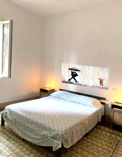 camera letto fiore di zagara casa limone