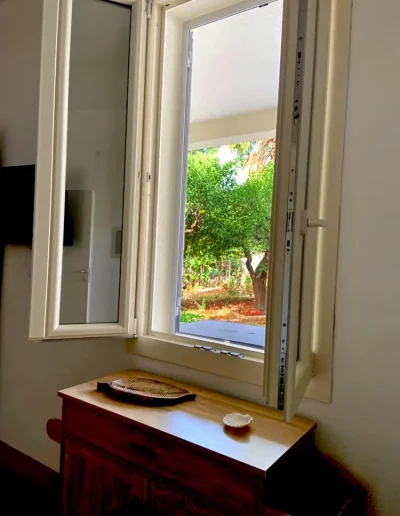 finestra camera fiore di zagara casa limone